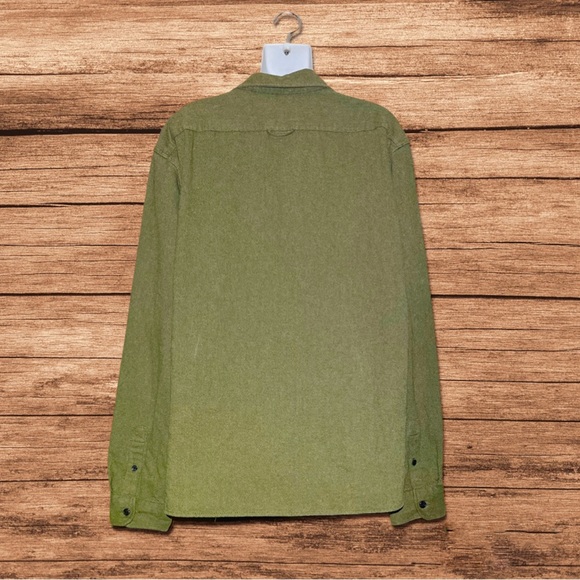 Goodfellow & Co thick army green flannel - Picture 2 of 2